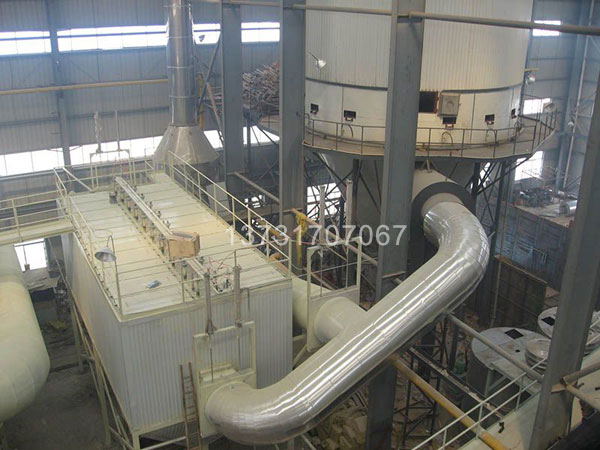 陶瓷廠兩臺噴霧干燥塔布袋除塵器試車投產 陶瓷廠兩臺噴霧干燥塔布袋除塵器試車投產