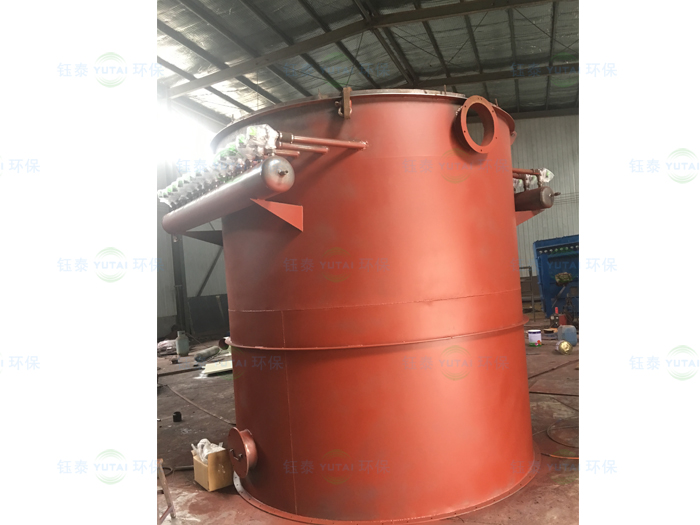 江蘇太倉氫氧化鈣生產線配套圓形脈沖布袋除塵器發(fā)貨