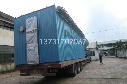 山東東營電廠羅經理定購的PPC64-5布袋除塵器已發貨 山東東營電廠羅經理定購的PPC64-5布袋除塵器已發貨